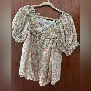 Doen Liberty Print Farley Blouse